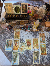 Load image into Gallery viewer, Celtic Cross Tarot and Oracle Card Reading
