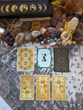 Load image into Gallery viewer, Past Present Future Tarot and Oracle Card Reading