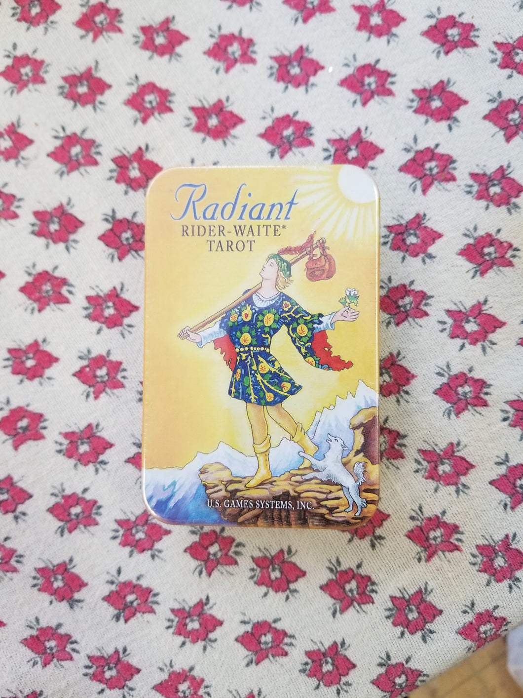 Radiant Rider-Waite Tarot in a Tin